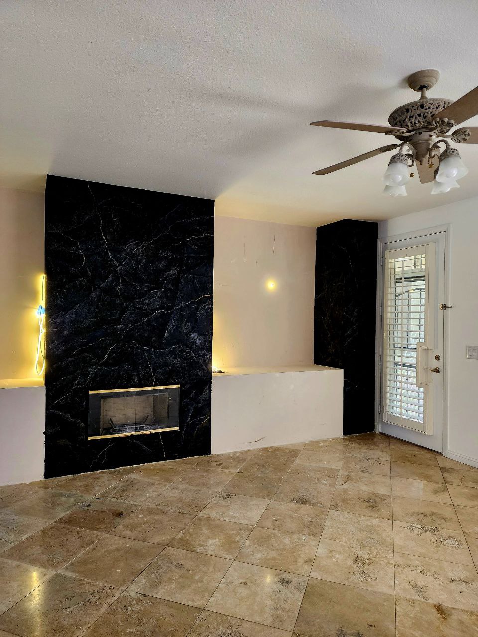 Statement fireplace